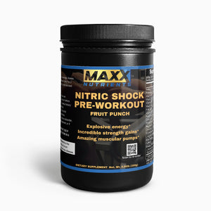 Nitric Shock Pre-Workout Powder (Fruit Punch)