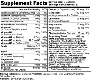 Nootropic Brain & Focus Formula